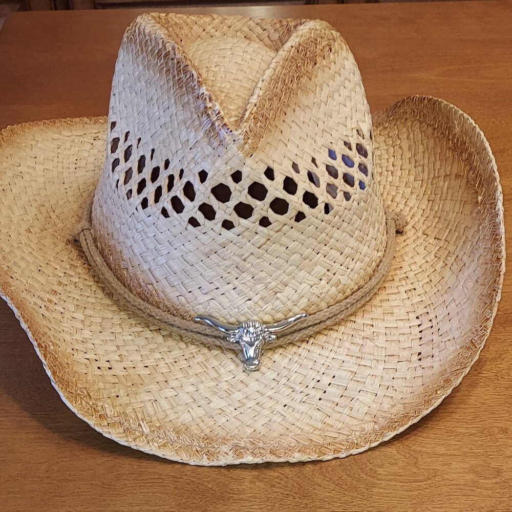 NWOT MIlani 100% Staw Cowgirl hat